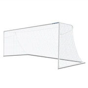 Soccer Goals - Nova  Club Round Goal (8 ft.H x 24 ft.W x 4 ft.B x 9 ft.D) - NFHS Compliant