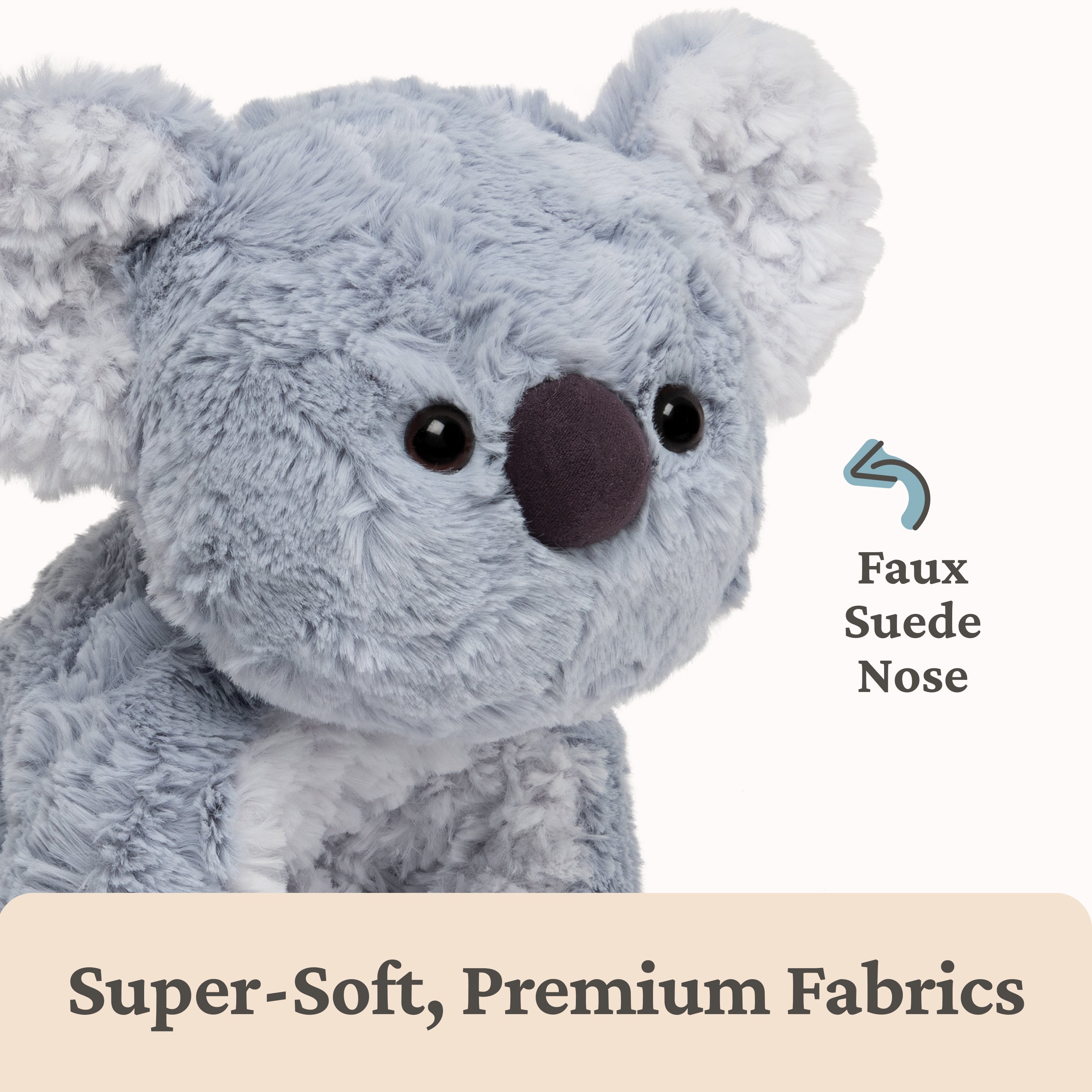 GUND Cozys Collection Koala Stuffed Animal, Koala Bear Plush Toy for Ages 1 and Up, Gray/White, 10"
