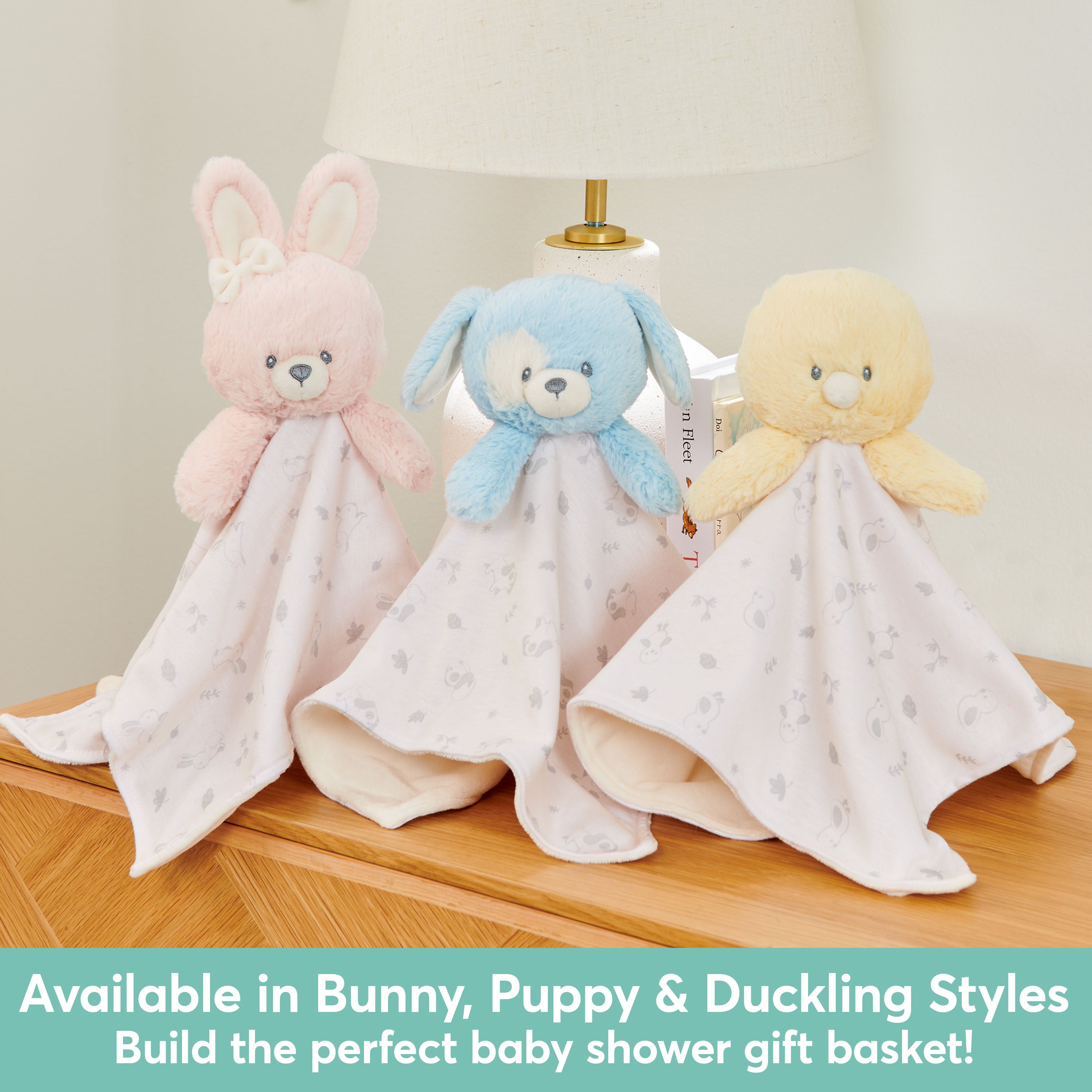 GUND Baby Sustainably Soft Duckling Lovey, Stuffed Animal Plush Blanket Made from 100% Recycled Materials, for Babies and Newborns, Yellow/Cream, 10”