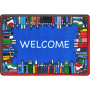 Read & Learn 2'8" x 3'10" area rug in color Multi