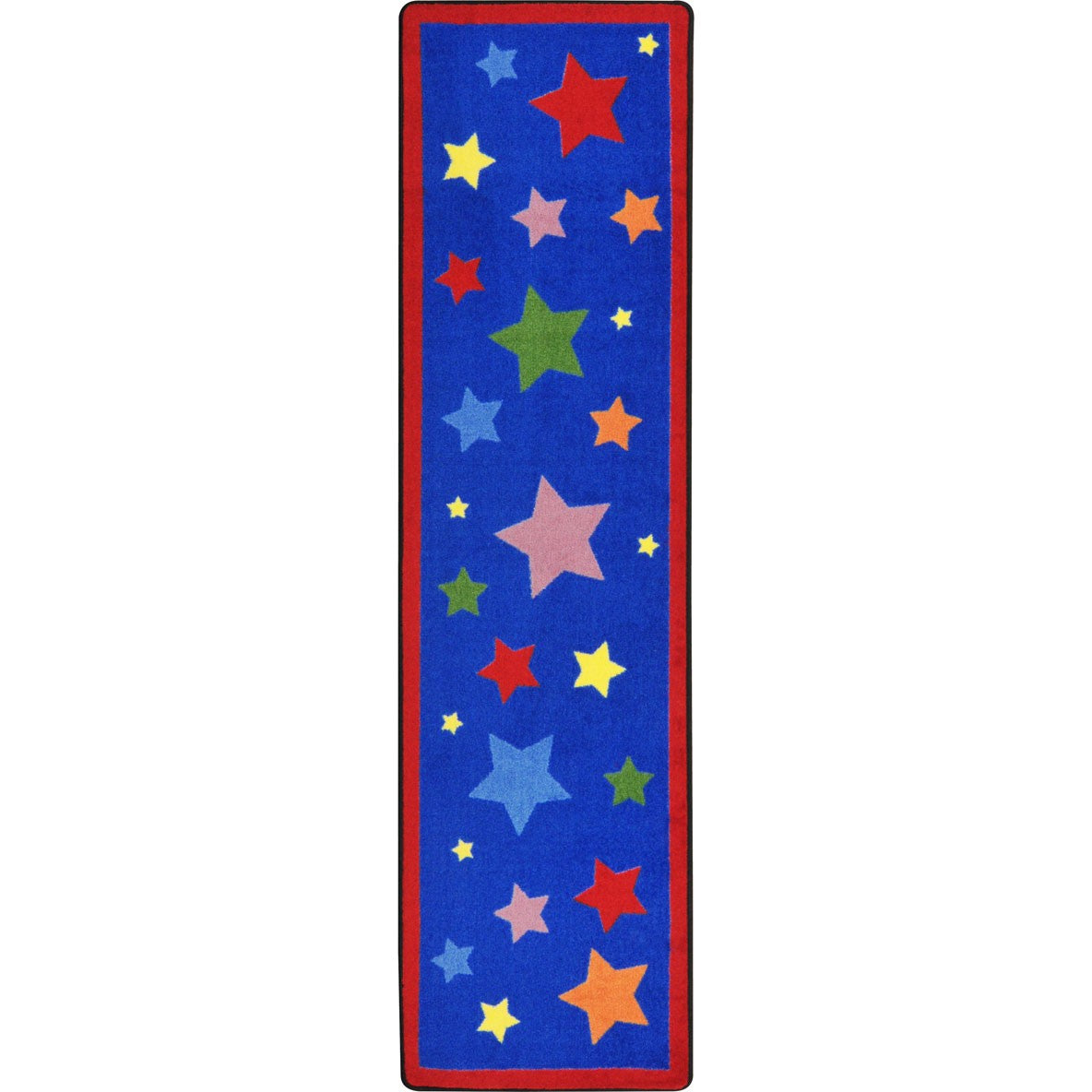Reading Superstars 2'1" x 7'8" Runner area rug in color Multi