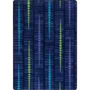 Recoil 3'10" x 5'4" area rug in color Violet
