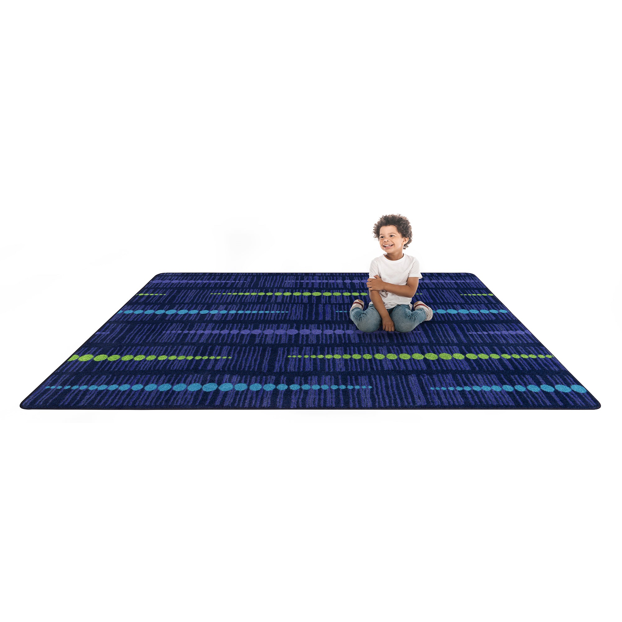 Recoil 10'9" x 13'2" area rug in color Violet
