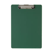 Recycled Plastic Clipboard, Low Profile Clip, Letter Size, Green