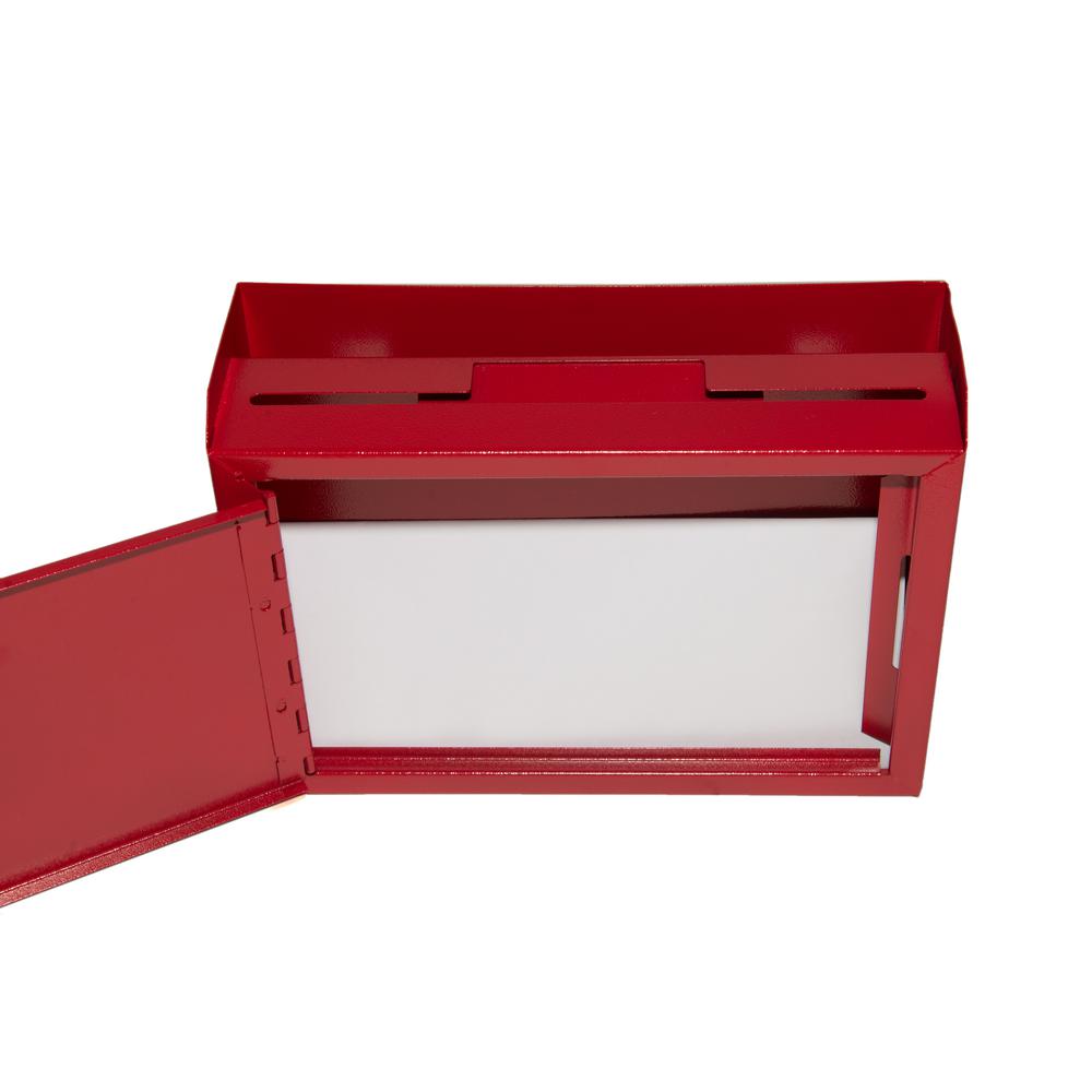 Wall Mountable Medium Size Steel Multi-Purpose Suggestion Drop Box (2 pack)
