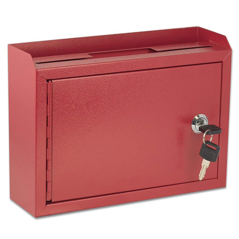Wall Mountable Medium Size Steel Multi-Purpose Suggestion Drop Box