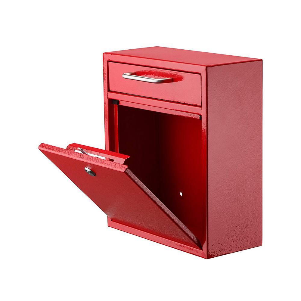 Medium Wall Mountable Mailbox with Key Lock