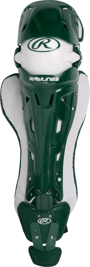 Rawlings Mach Adult Leg Guards - Dark Green