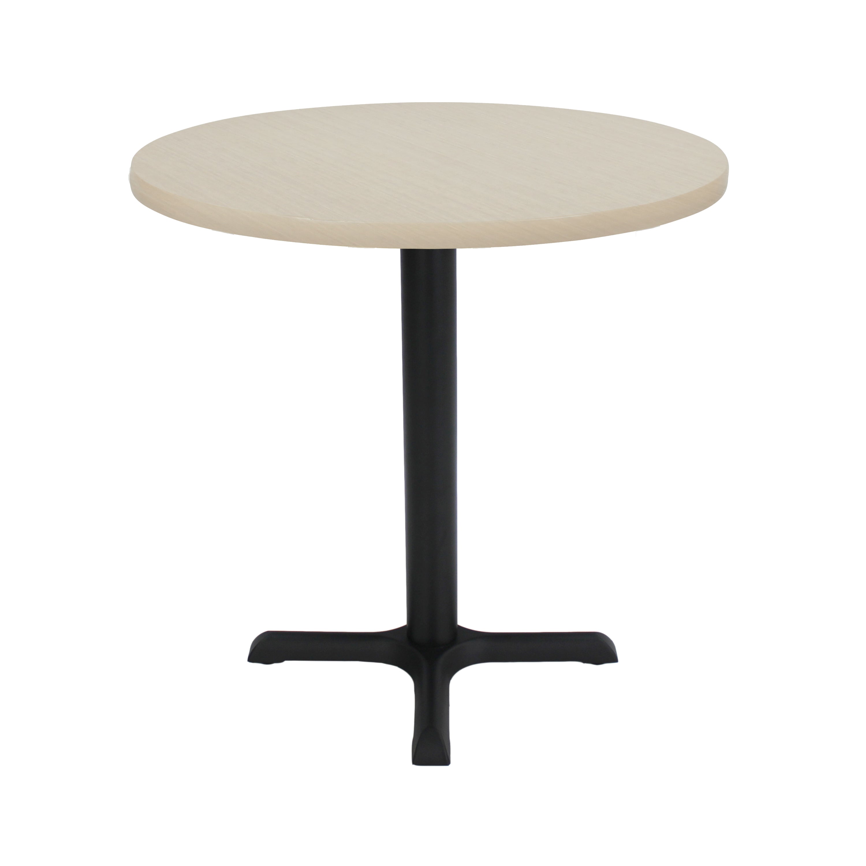 30" Round Cafe Bistro Table - Asian Sand/Black