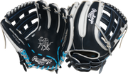 Rawlings Heart Of The Hide Series 11.75-Inch Softball Glove - Right Hand Thrower - Navy/White