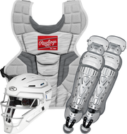 Rawlings Velo 2.0 Adult Catchers Set - White/Silver
