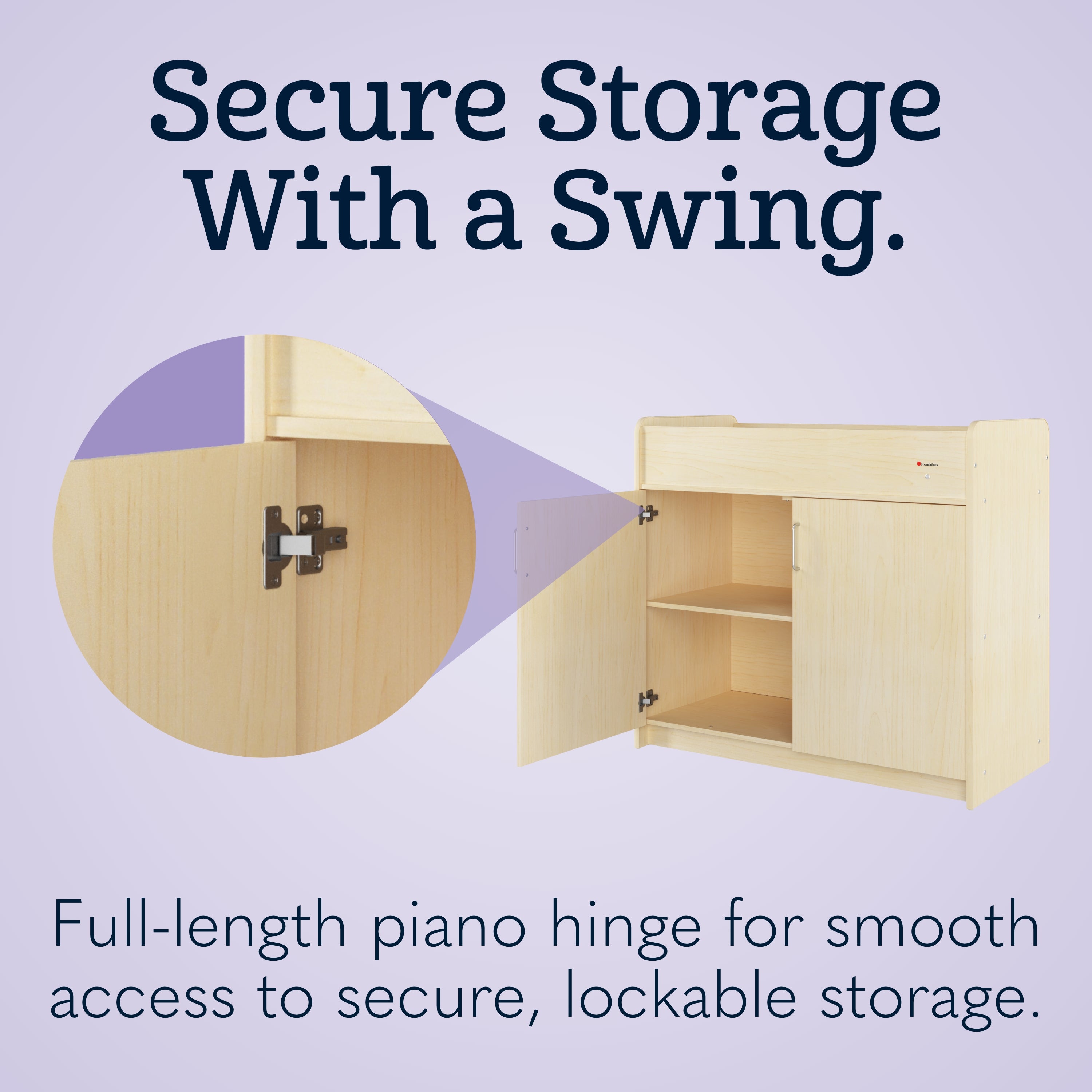 SafeSwing Changing Table - Natural