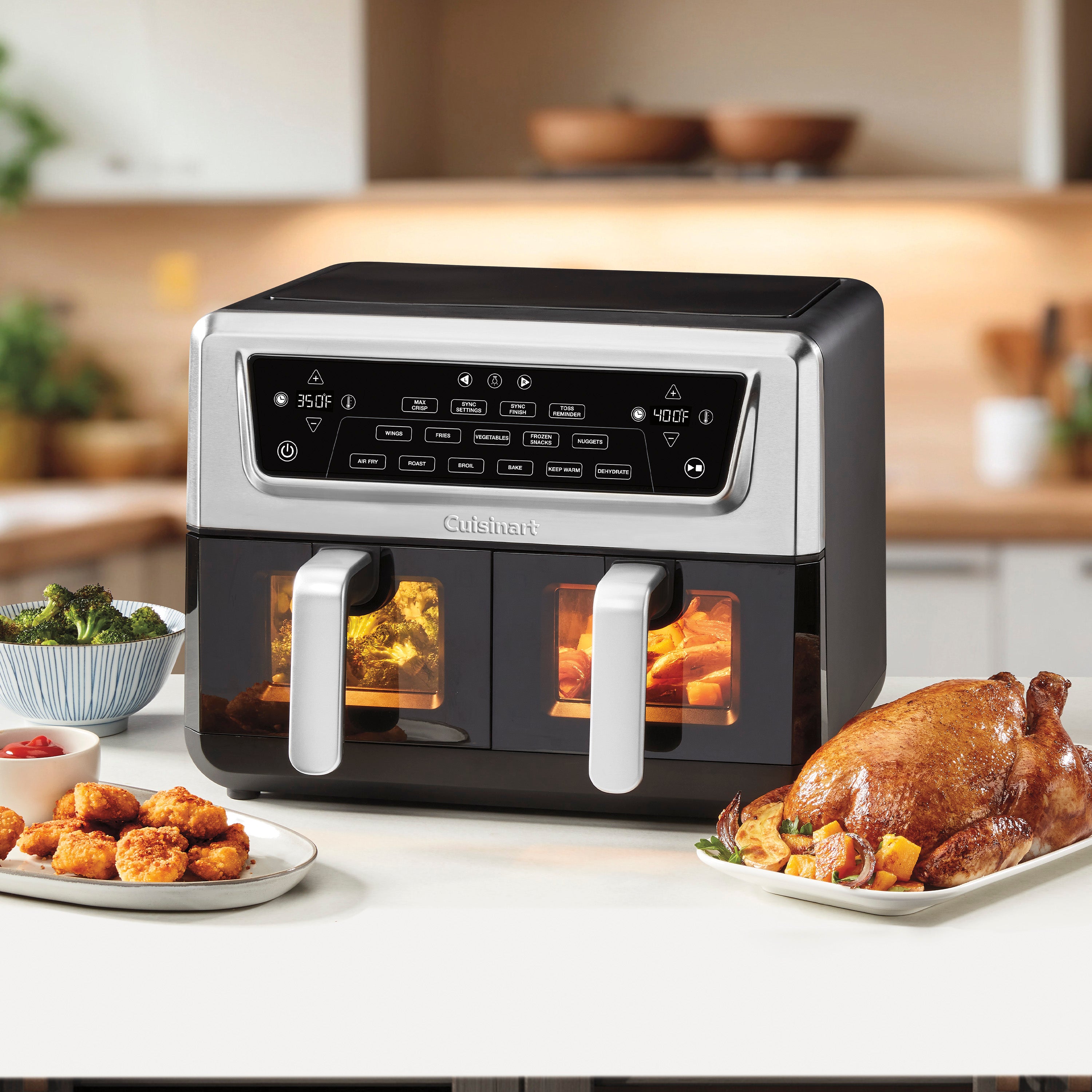 11-qt Dual Basket Air Fryer Pro