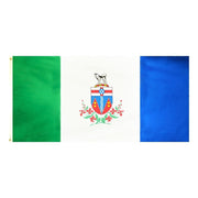 Yukon Canadian Territory Flag 3x6 ft. Nylon SolarGuard Nyl-Glo 100% Made in USA