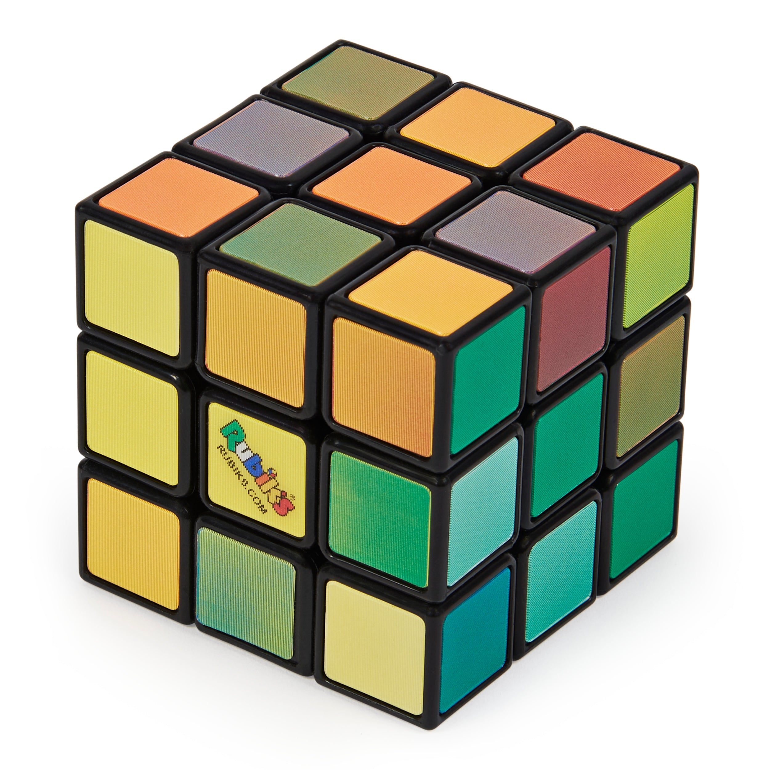 Rubik’s Cube, Impossible Cube, Advanced Color-Matching Puzzle, The Original Problem-Solving Brain Teaser Cube, Classic Color-Matching Puzzle, Fidget Toy, Sensory Puzzle for Ages 8 & Up