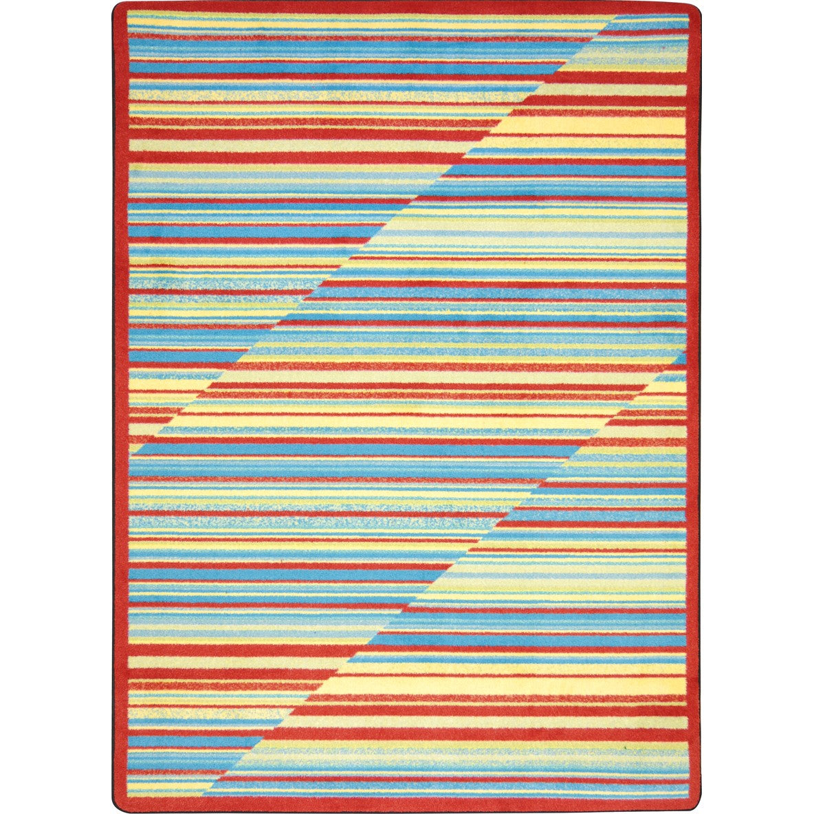 Rhythm 3'10" x 5'4" area rug in color Tropical