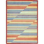 Rhythm 7'8" x 10'9" area rug in color Tropical