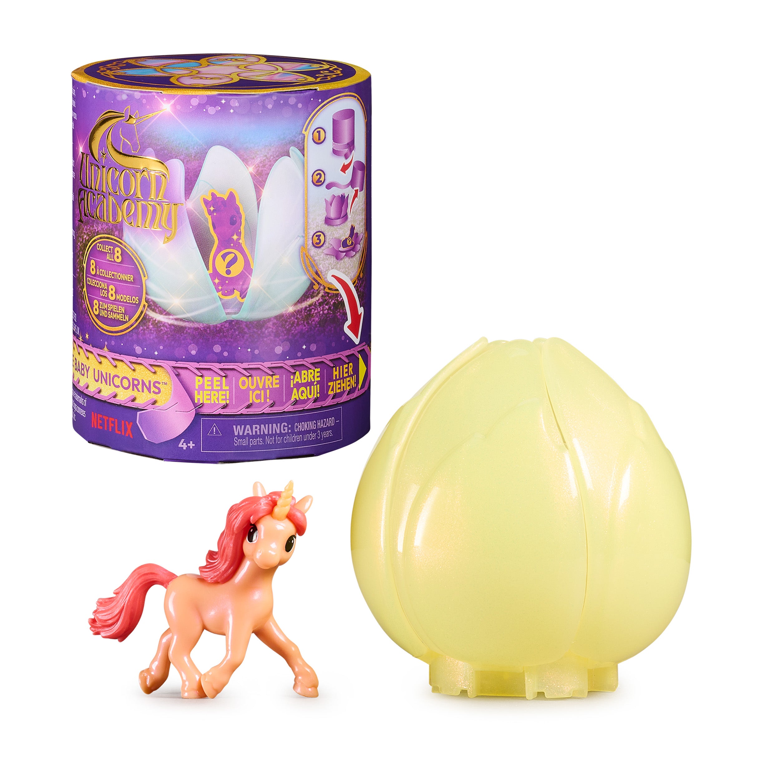 Unicorn Academy, Collectible Baby Unicorn Toy, Surprise Figure Blind Box Styles May Vary, Dolls & Unicorn Toys for Girls Ages 4 and up