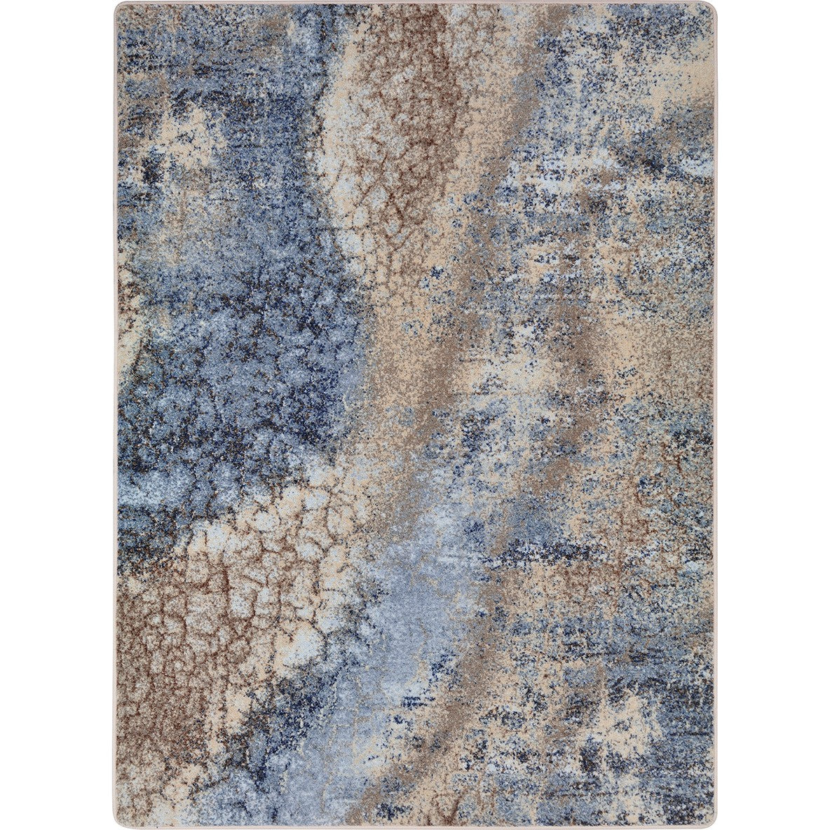 River Run 3'10" x 5'4" area rug in color Solitude
