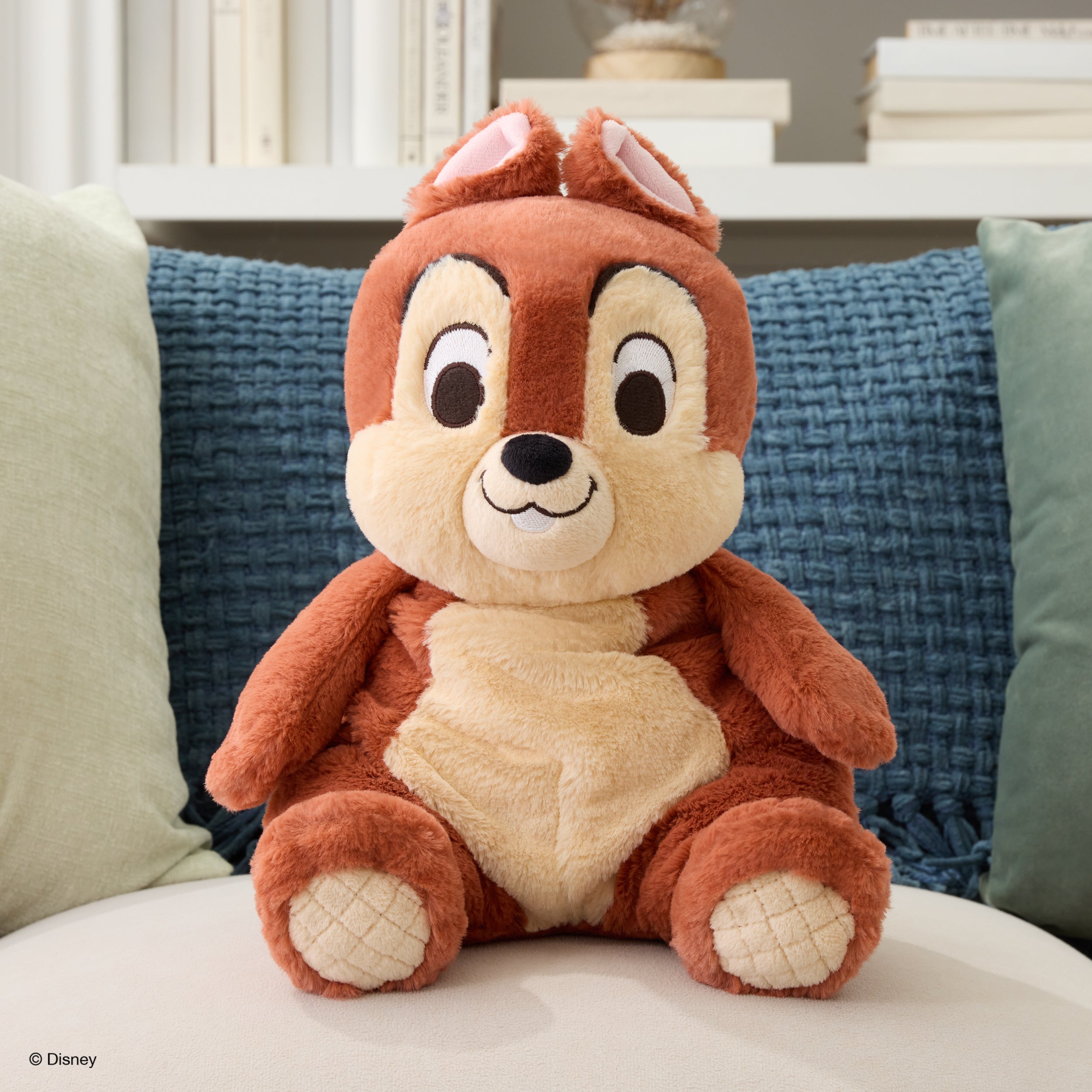 GUND Disney Official Chip Oh So Snuggly Plush, Disney Chip and Dale Plushies, Chipmunk Stuffed Animal for Babies and Infants, Brown, 12.5”