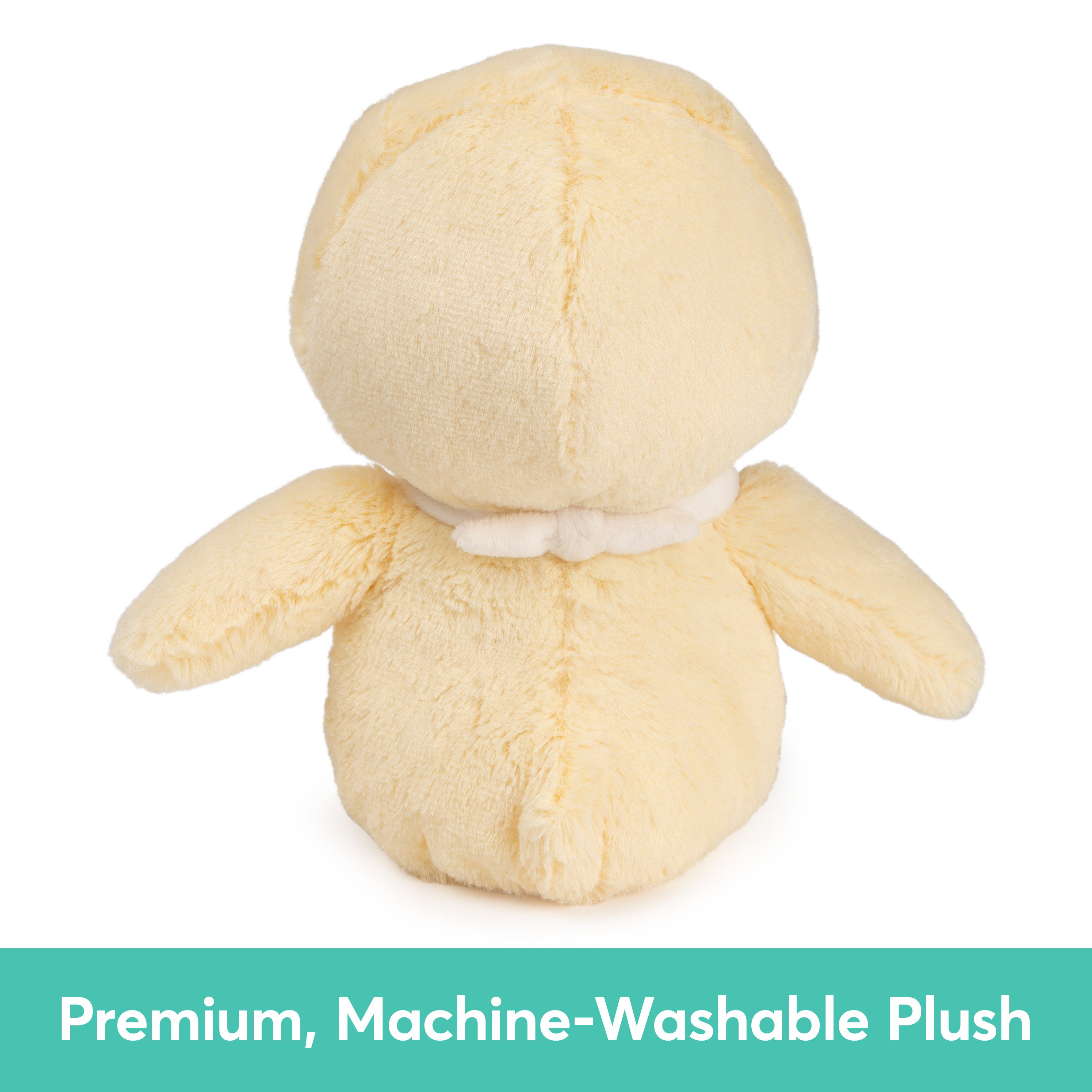 Baby GUND Sustainable Duckling Plush, Stuffed Animal Made from 100% Recycled Materials, Spring Decor for Babies and Newborns, Yellow/Cream, 13”
