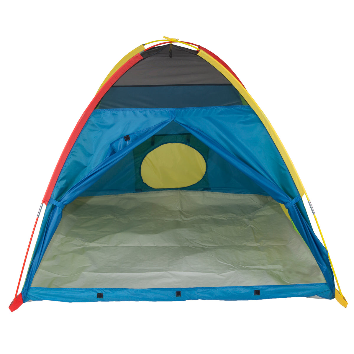 Super Duper 4-Kid Dome Tent - Blue / Green / Red / Yellow