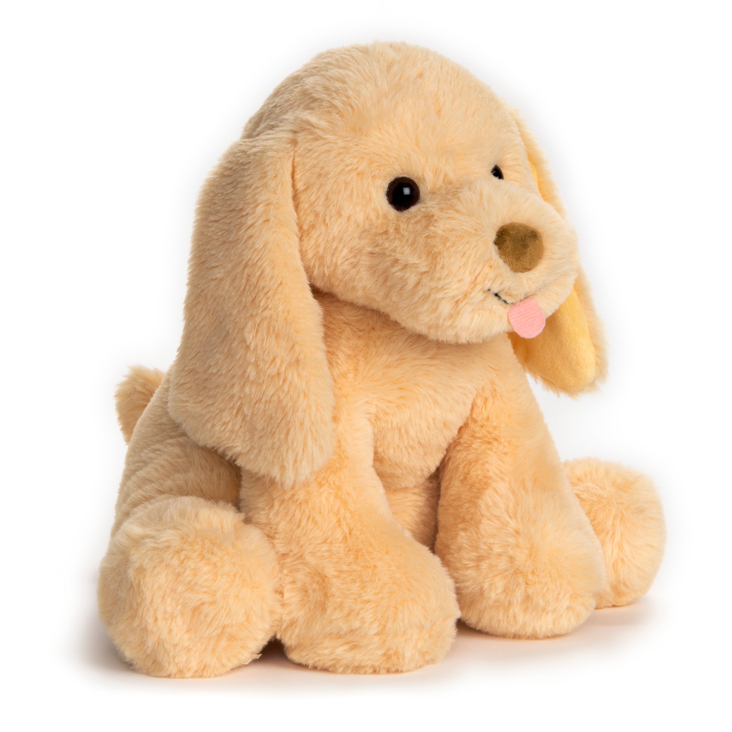 Baby GUND My Pet Puddles Animated Plush, Premium Stuffed Animal Barking Plush Puppy Dog for Ages 1 and Up, Yellow, 12”