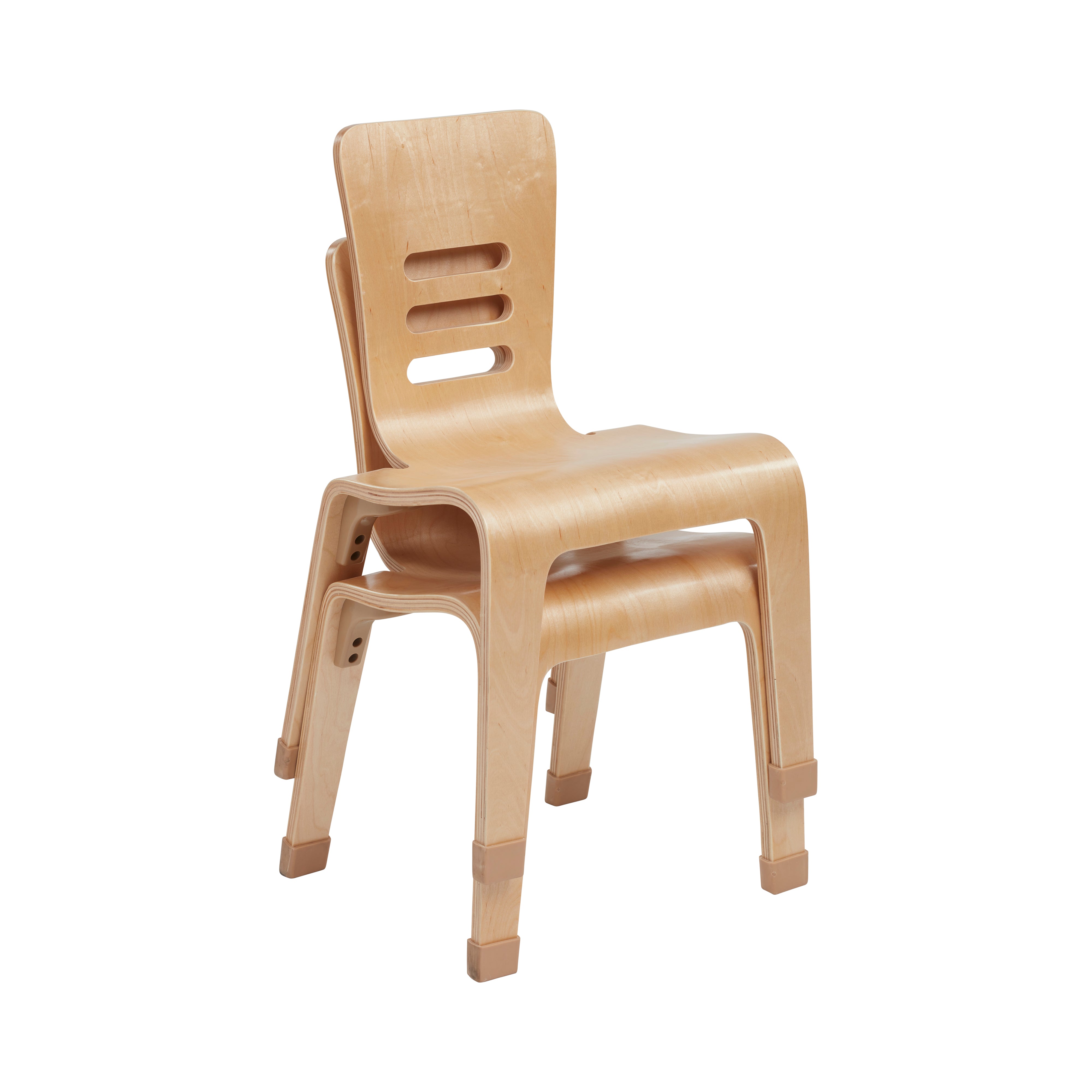 14in Bentwood Chair 2-Pack - Natural