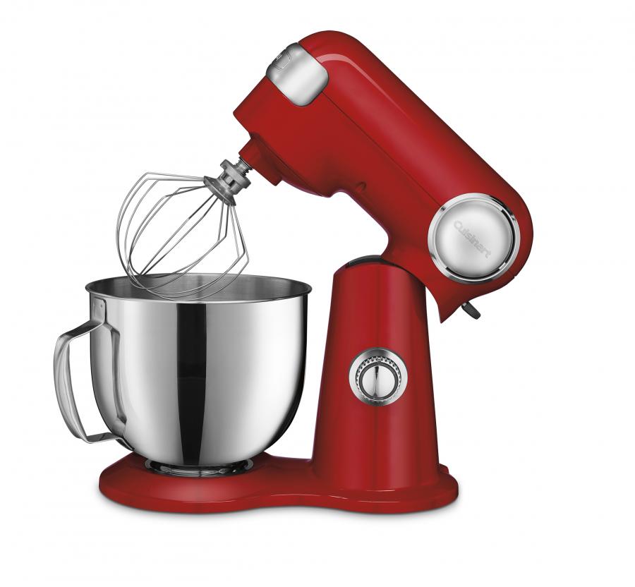 Precision Master 5.5-Quart Stand Mixer - Ruby Red