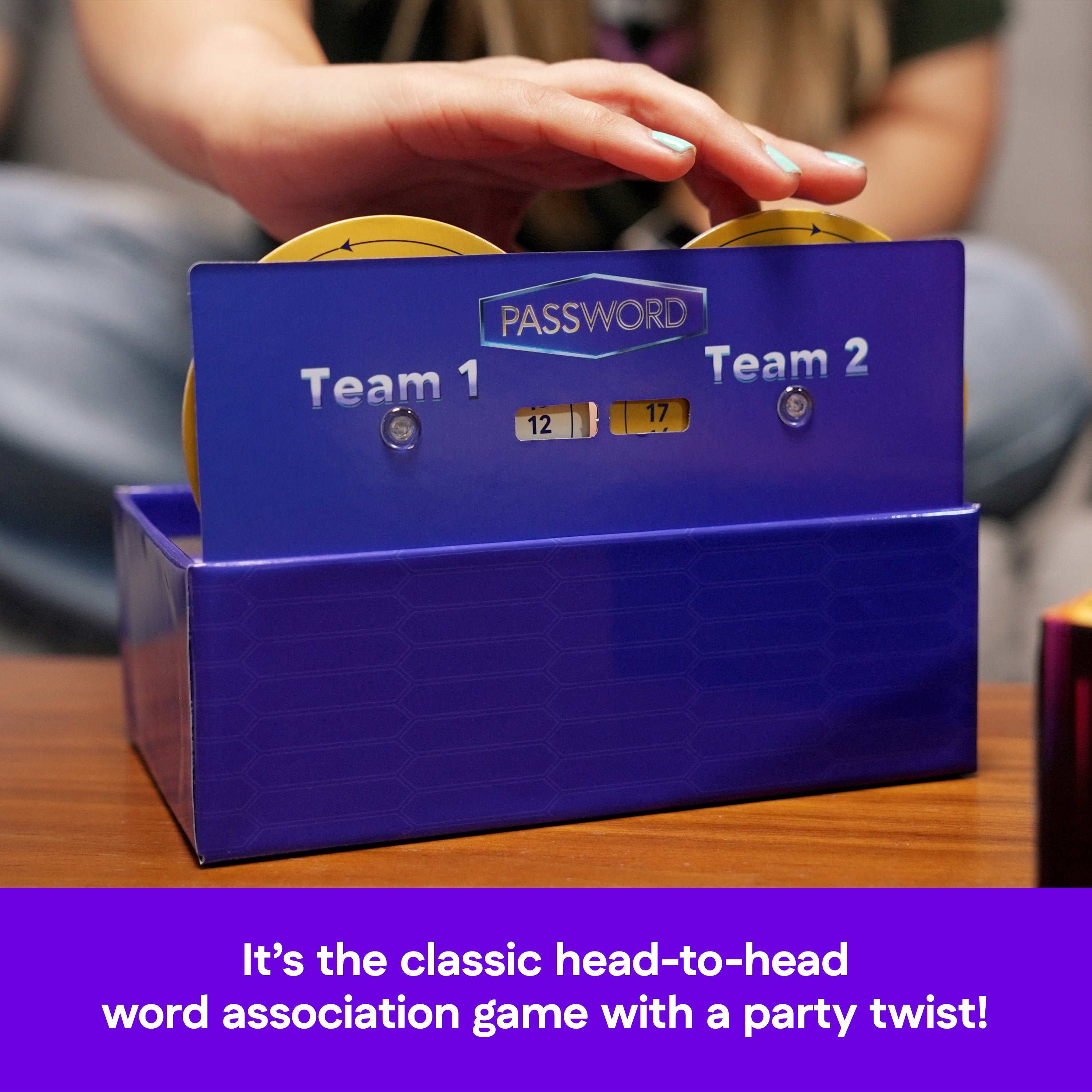 Spin Master Games, Password Party Game, As Seen on The Tonight Show with Keke Palmer , The Viral Party Card Game for Teens & Adults, Friendsgiving, Birthdays, 4+ Players, for Ages 14 & Up