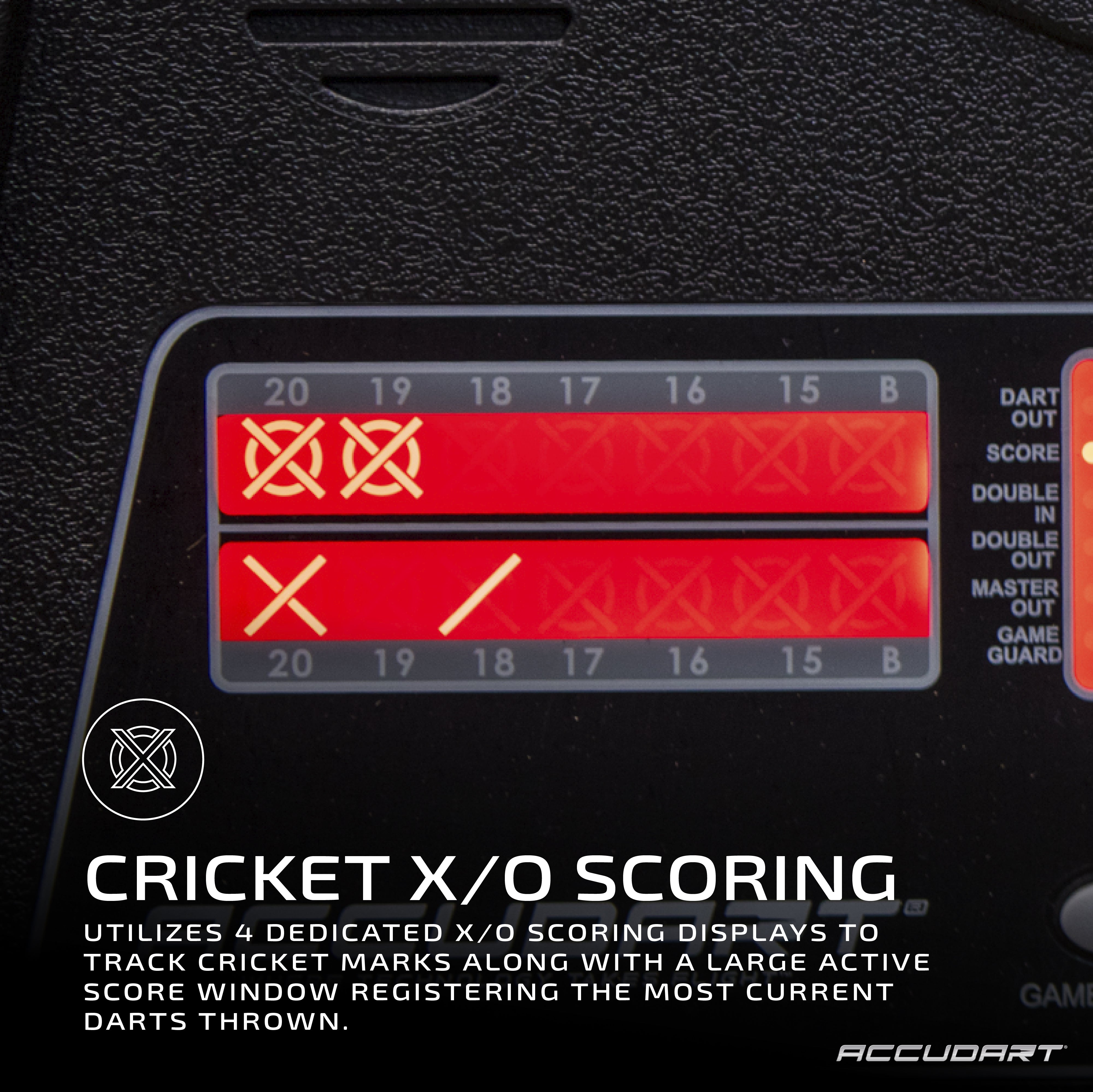 Accudart Apollo Electronic Dartboard Cabinet