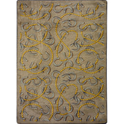 Rodeo 10'9" x 13'2" area rug in color Dark Dust