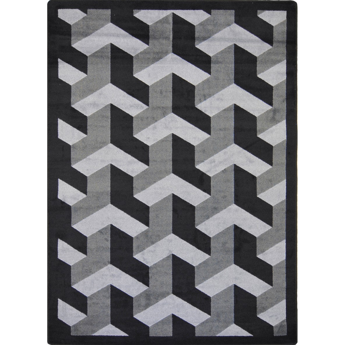 Rooftop 3'10" x 5'4" area rug in color Emerald