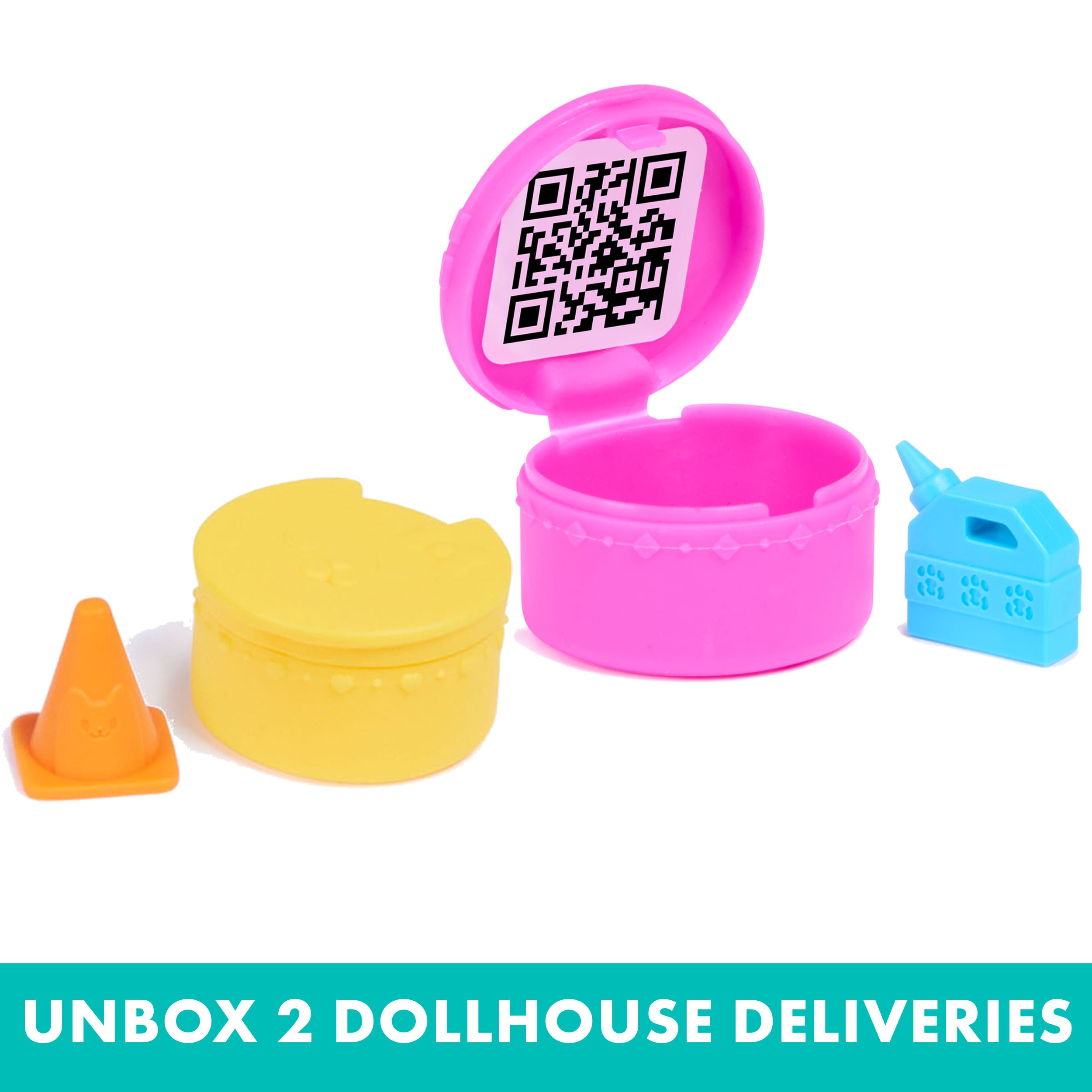 Gabby's Dollhouse, Carlita Purr-ific Play Room with Carlita Toy Car, Accessories, Furniture and Dollhouse Deliveries, Kids Toys for Ages 3 and up