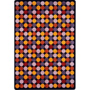 Roundabout 10'9" x 13'2" area rug in color Plum