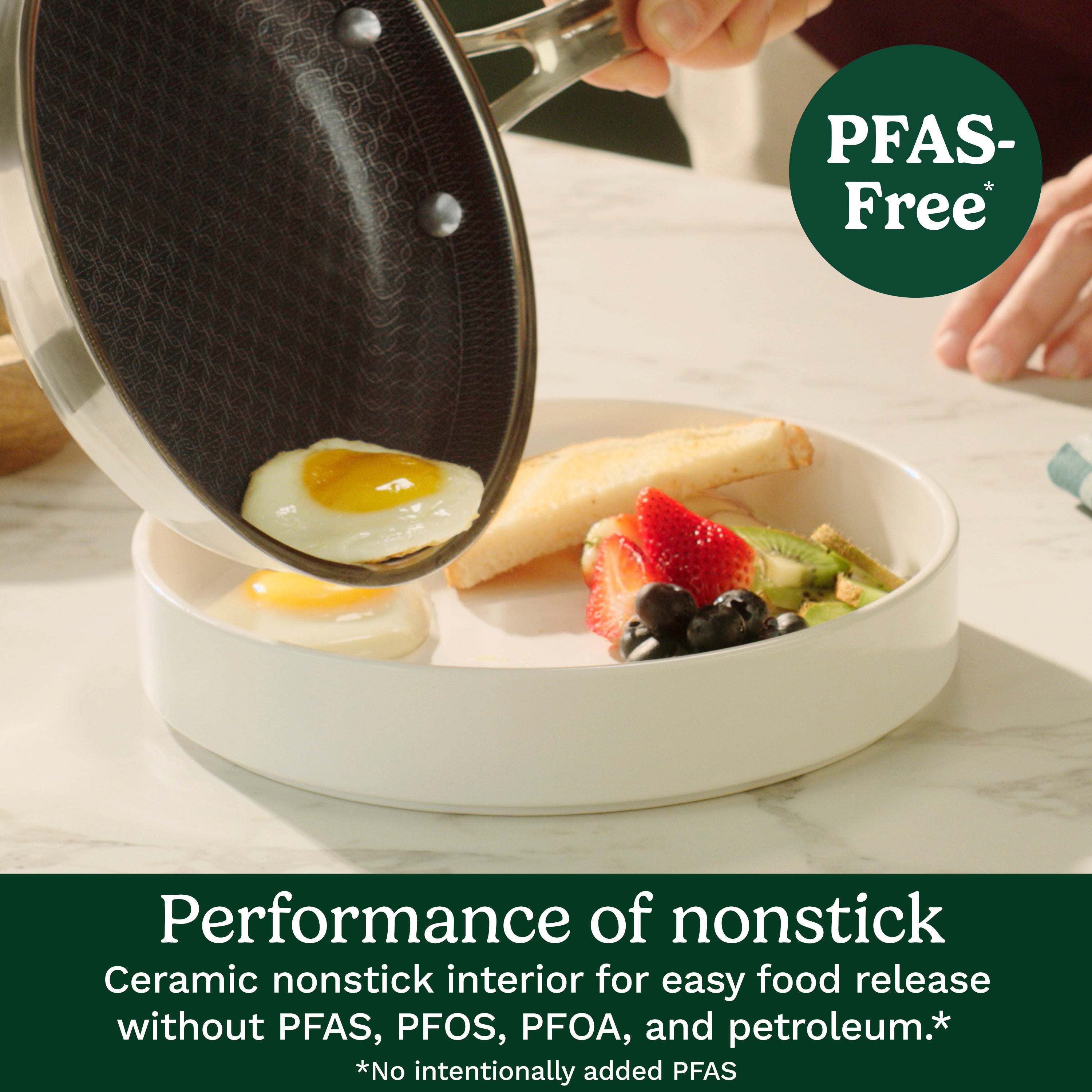 FusionPlus™ 5qt Sauté Pan with Cast HH & Lid