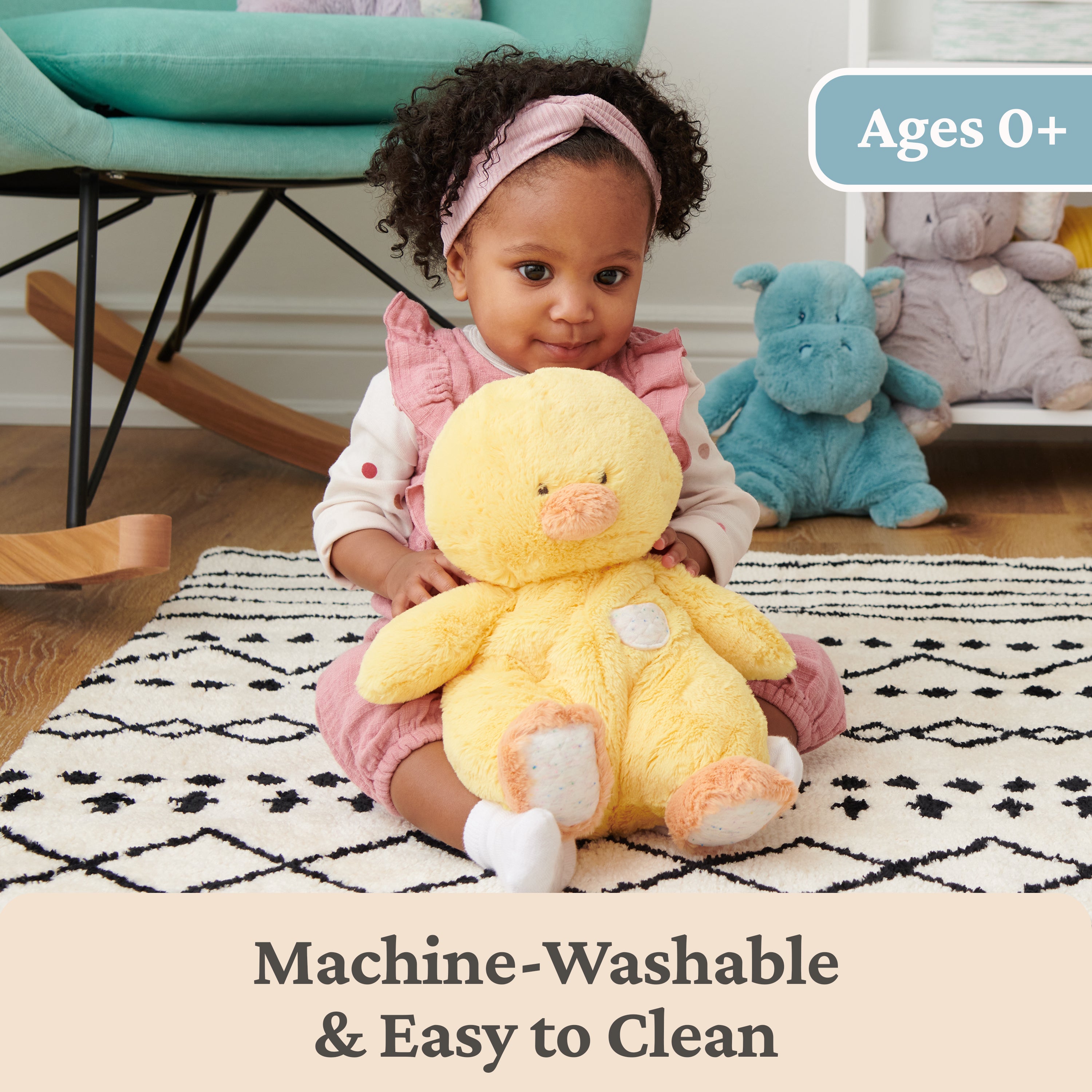 Baby GUND Oh So Snuggly Chick Large Plush Stuffed Animal for Babies and Infants, Yellow, 12.5”