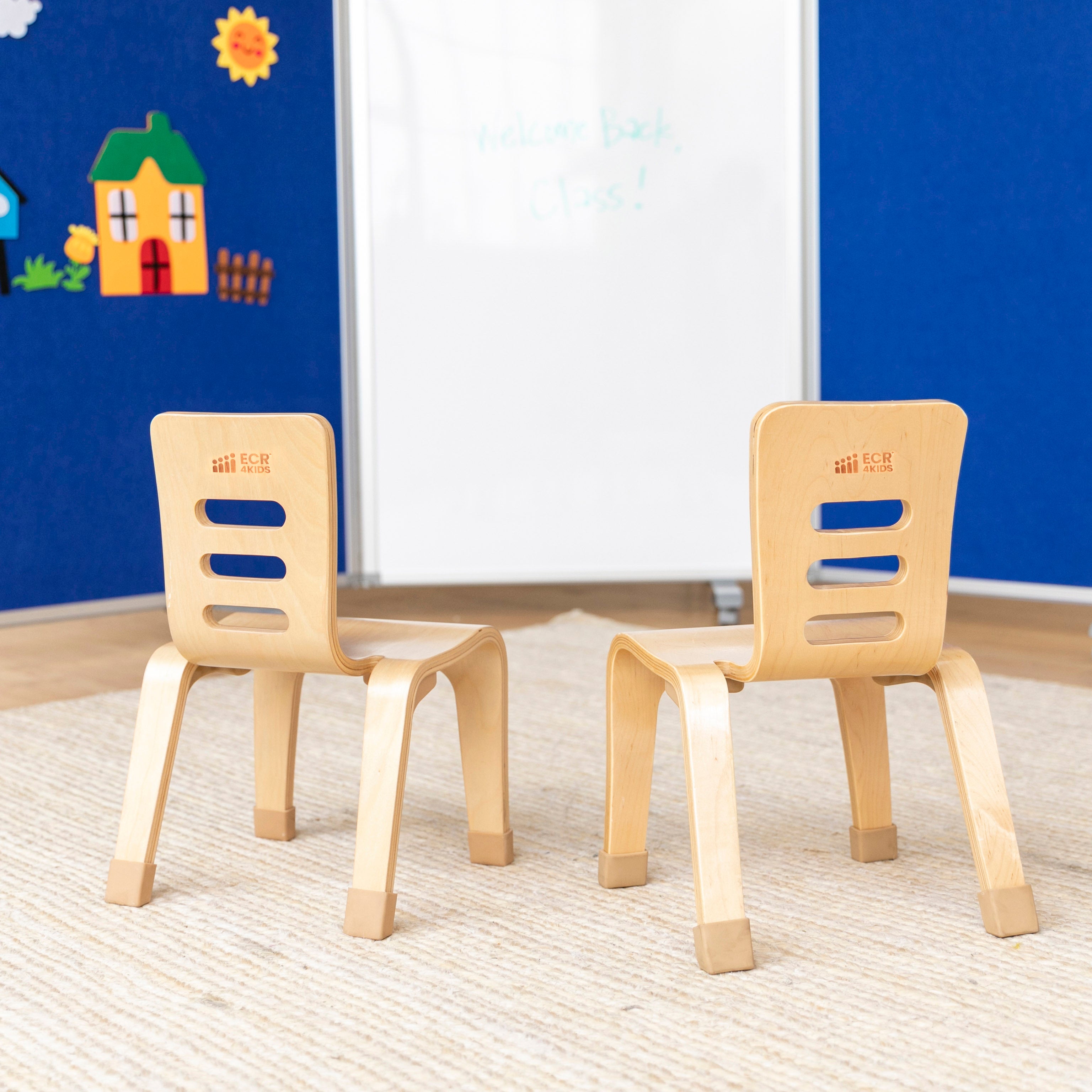 10in Bentwood Chair 2-Pack - Natural