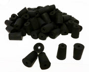 Rubber Stoppers, #0, 1-Hole, Case of 10 Pounds