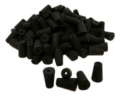 Stopper Rubber Black #000-1 Hole