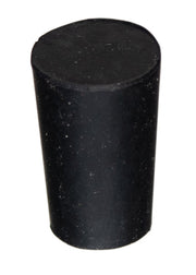 Rubber Stoppers, #0, Solid, Case of 10 Pounds