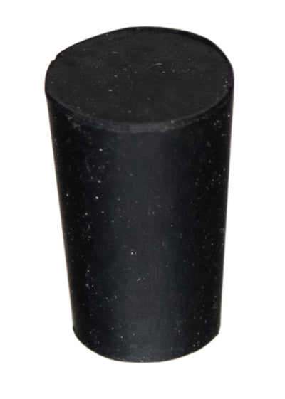 Rubber Stoppers, #0, Solid, Case of 10 Pounds