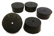 Rubber Stoppers, #11, 1-Hole, Case of 10 Pounds