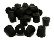 Rubber Stoppers, #4, 1-Hole, Case of 10 Pounds