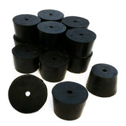 Rubber Stoppers, #7, 1-Hole, Case of 10 Pounds
