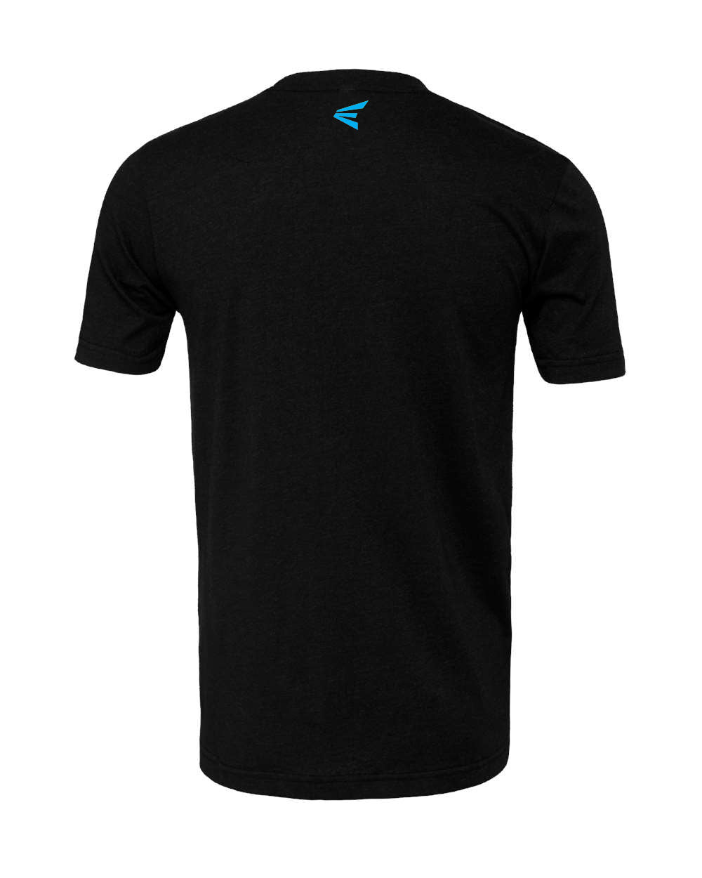 Easton Adult Logo T-Shirt - Small - Black Heather/ Blue Fade