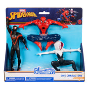 Swimways Marvel Spidey Dive Characters 3-Pack, Swimming Pool Accessories & Kids Pool Toys, Pool Party Supplies & Water Toys for Kids Aged 5 & Up