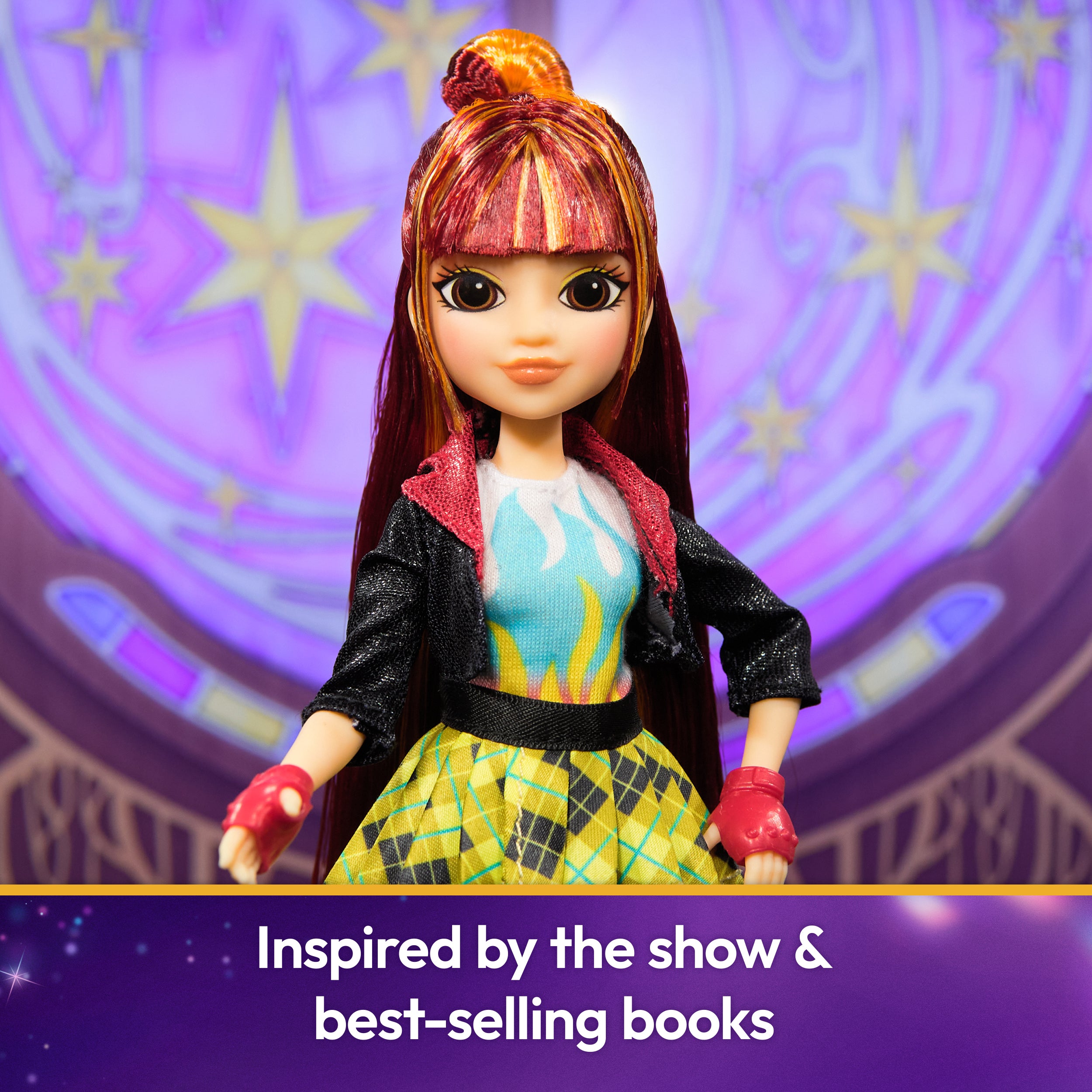 Unicorn Academy, Power of Friendship Valentina with Hand Mirror & 5 Fashion Accessories, 9.5”, Dolls & Unicorn Toys for Girls Ages 4 and up