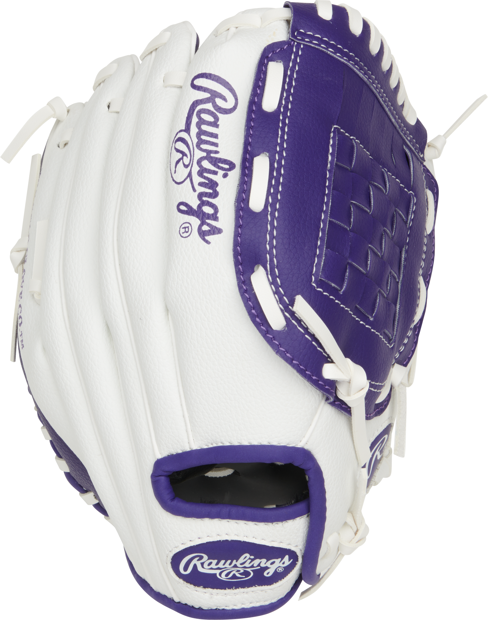 Rawlings Players Series Youth 10-Inch Baseball Glove - Right Hand Thrower - Purple