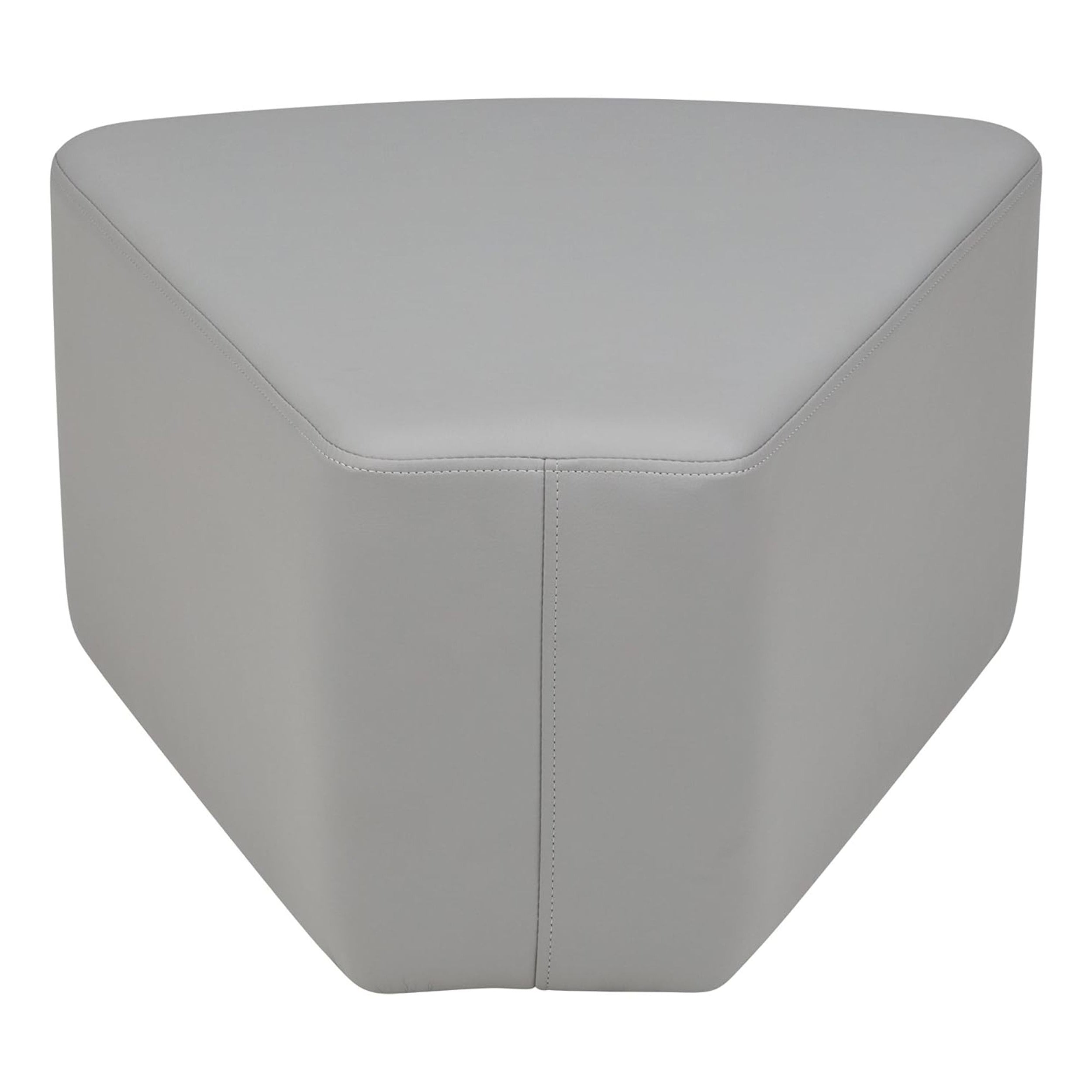 Pro Series Upholstered Wedge Ottoman 12" Height - Gray